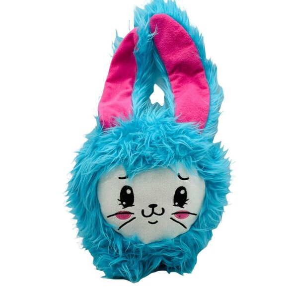 Pikmi Pops Other - Pikmi Pops Blue Huddy Bunny Jumbo Rabbit Plush Moose WITH 2 Unopened Charms 2016